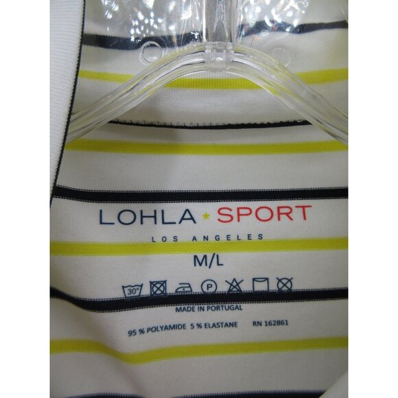 Lohla Sport Top Medium Large Golf Performance Pullover 1/4 Zip NEW - Picture 10 of 11